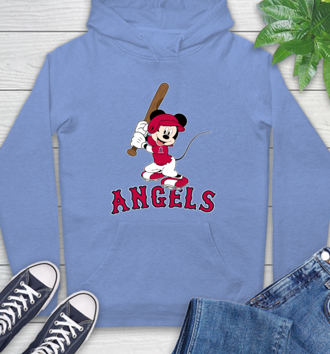 MLB Baseball Los Angeles Angels Cheerful Mickey Mouse Shirt Hoodie 12