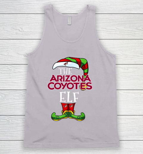 Arizona Coyotes Christmas ELF Funny NHL Tank Top 3