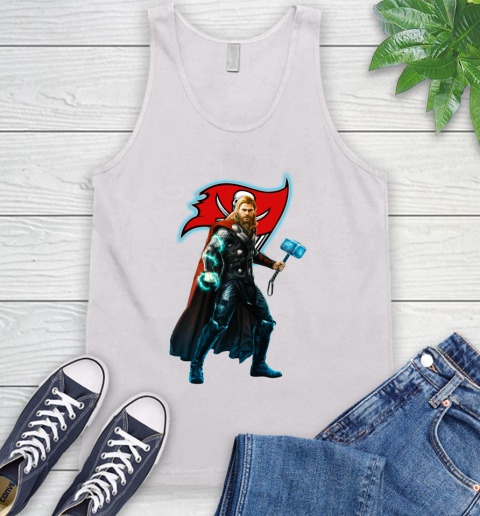 NFL Thor Avengers Endgame Football Tampa Bay Buccaneers Tank Top