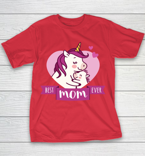 Mother's Day Funny Gift Ideas Apparel  Best Mom Ever T Shirt Youth T-Shirt 7