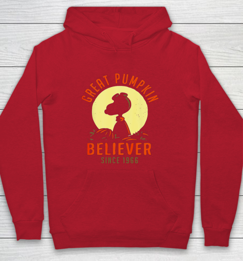 Peanuts Great Pumpkin believer since 1966 Halloween Hoodie 7