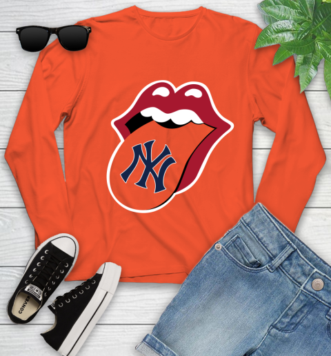 New York Yankees MLB Baseball Lips I Root For My Team Adoring Fan 128