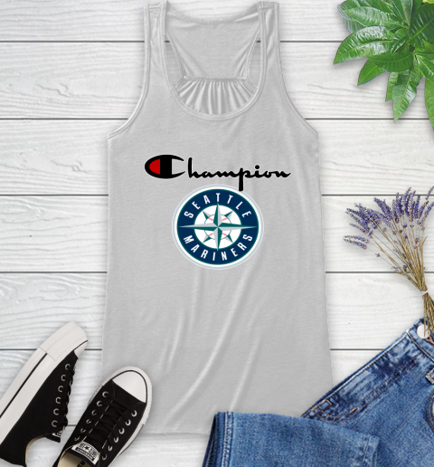 MLB Baseball Seattle Mariners Champion Shirt Racerback Tank