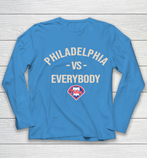 Philadelphia Phillies Vs Everybody Youth Long Sleeve 5