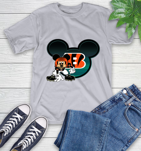 NFL Cincinnati Bengals Mickey Mouse Disney Football T Shirt T-Shirt 6