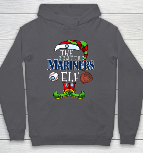 Seattle Mariners Christmas ELF Funny MLB Hoodie 4