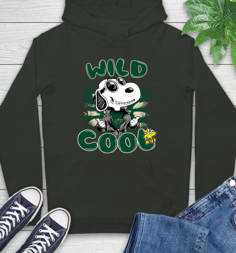 NHL Hockey Minnesota Wild Cool Snoopy Shirt Hoodie 12