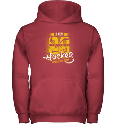 I Got 99 Problems Hockey Solves All Of'em Youth Hoodie 6 I Got 99 Problems Hockey Solves All Of'em Youth Hoodie - Image 6