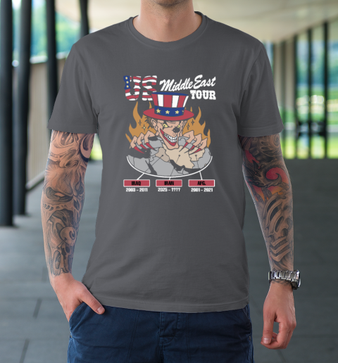 US Middle East Tour Iraq Iran AFG T-Shirt 5