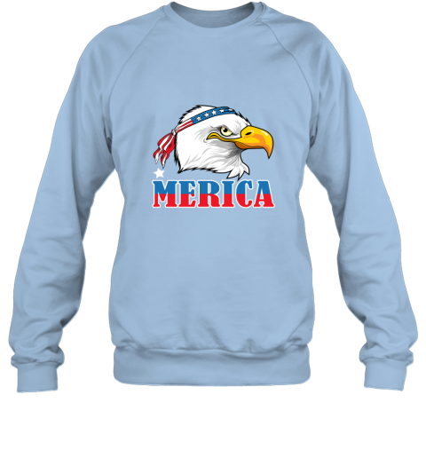 Eagle Mullet 4th Of July American Flag Merica USA Sweatshirt