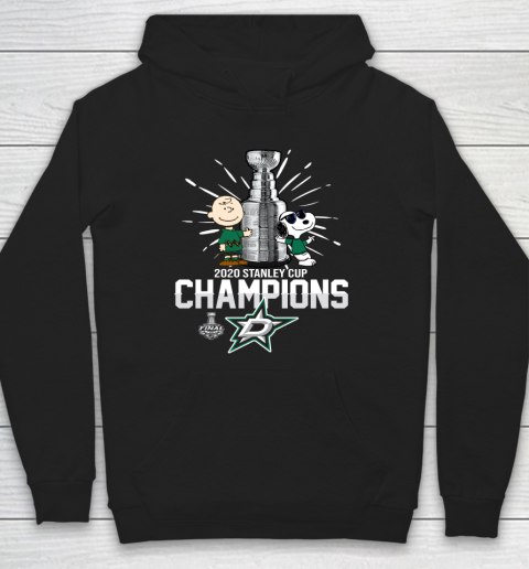 2020 Stanley Cup Champion Dall Stars Snoopy Hoodie