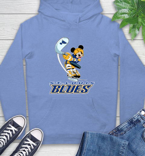NHL Hockey St.Louis Blues Cheerful Mickey Mouse Shirt Hoodie 12