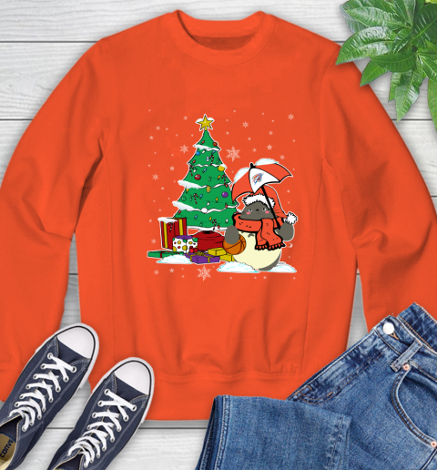Oklahoma City Thunder NBA Basketball Cute Tonari No Totoro Christmas Sports Sweatshirt 3