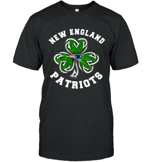NFL New England Patriots Three Leaf Clover St Patrick's Day Football Sports