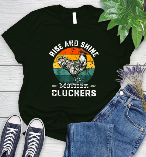 Rise And Shine Mother Cluckers Vintage Shirt 86