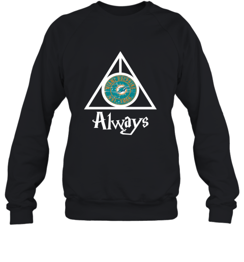 Always Love The Miami Dolphins x Harry Potter Mashup Sweatshirt
