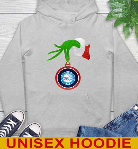 Philadelphia 76ers Grinch Merry Christmas NBA Basketball Hoodie 6
