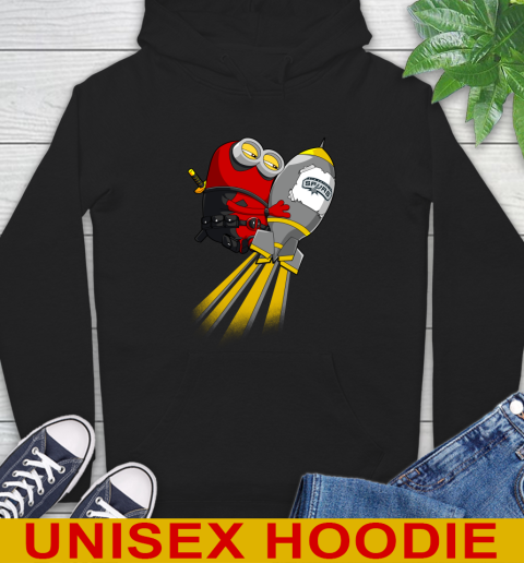 NBA Basketball San Antonio Spurs Deadpool Minion Marvel Shirt Hoodie