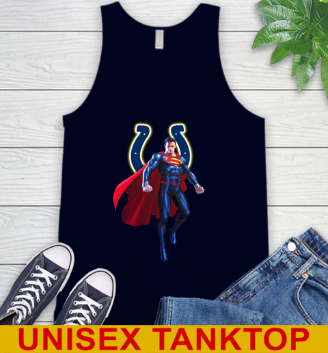 NFL Superman DC Sports Football Indianapolis Colts Tank Top 3
