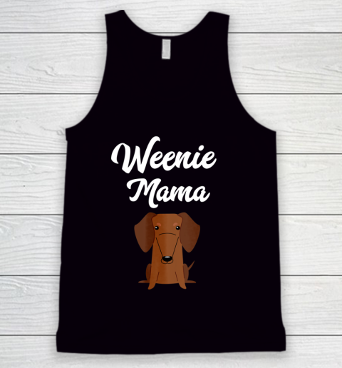 Dog Mom Shirt Dachshund Mom T Shirt Weiner dog Women Tank Top