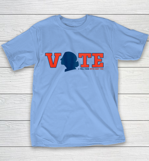 Vote Tell Them Ruth Sent You RBG Vote Shirt Notorious Youth T-Shirt 7