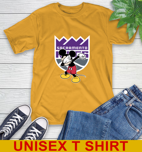 Sacramento Kings NBA Basketball Dabbing Mickey Disney Sports T-Shirt 3