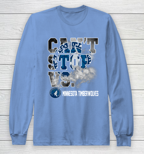 NBA Minnesota Timberwolves Basketball Can't Stop Vs Long Sleeve T-Shirt 8