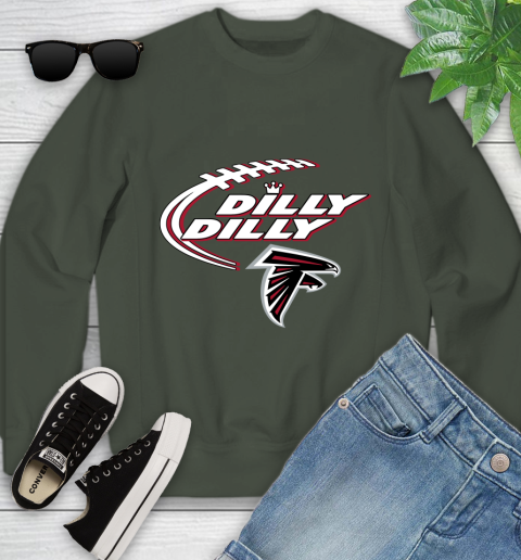NFL Atlanta Falcons Dilly Dilly Football Sports Youth Sweatshirt 10