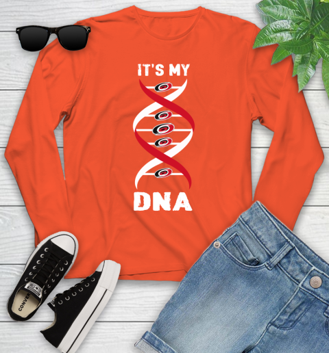Carolina Hurricanes NHL Hockey It's My DNA Sports Youth Long Sleeve 3