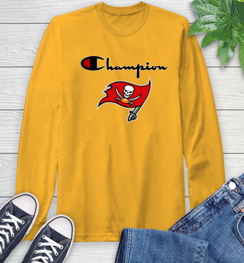 NFL Football Tampa Bay Buccaneers Champion Shirt Long Sleeve T-Shirt 2