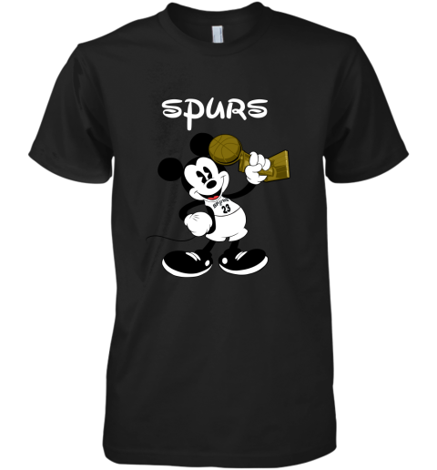 Mickey San Antonio Spurs Premium Men's T-Shirt