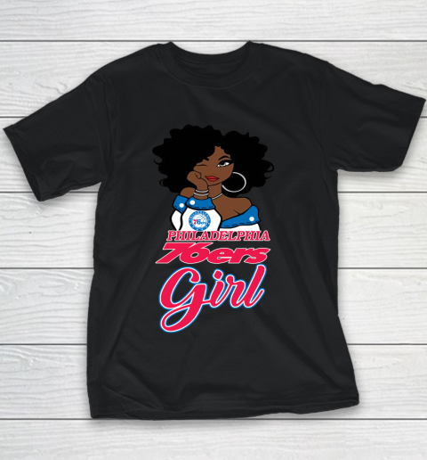 Philadelphia 76ers Girl NBA Youth T-Shirt 2