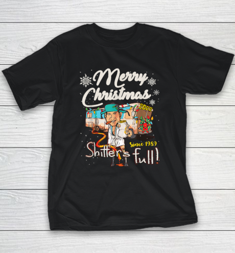 Shitters Full Funny Camper RV Camping Youth T-Shirt
