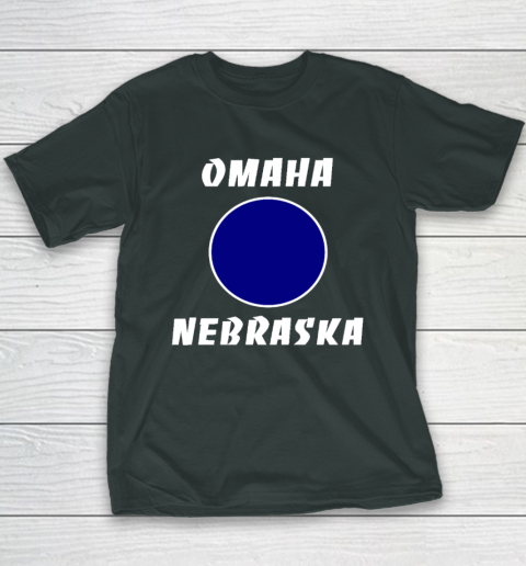 Nebraska Blue Dot Democratic 2nd District Omaha Youth T-Shirt 3