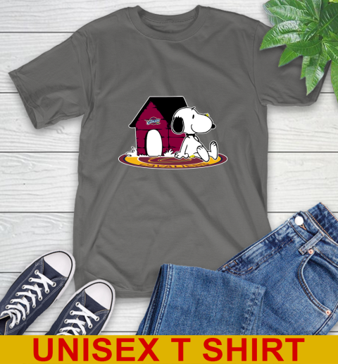 NBA Basketball Cleveland Cavaliers Snoopy The Peanuts Movie Shirt T-Shirt 8