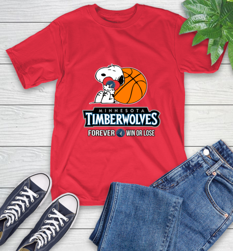 NBA The Peanuts Movie Snoopy Forever Win Or Lose Basketball Minnesota Timberwolves_000 10