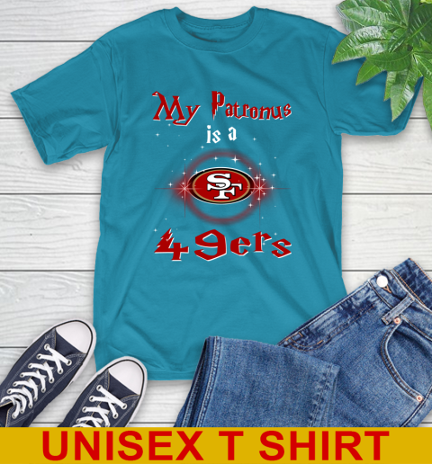 NFL Football Harry Potter My Patronus Is A San Francisco 49ers T-Shirt 10 NFL Football Harry Potter My Patronus Is A San Francisco 49ers T-Shirt - Image 10