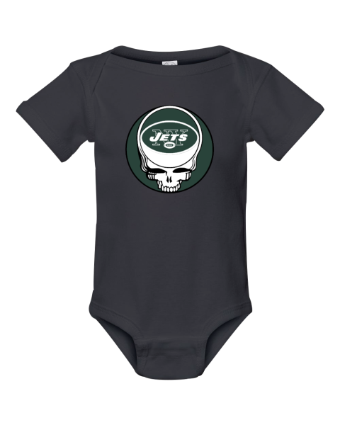 New York Jets x Grateful Dead Infant Baby Rib Bodysuit