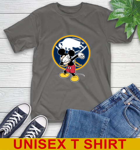 Buffalo Sabres NHL Hockey Dabbing Mickey Disney Sports T-Shirt 8
