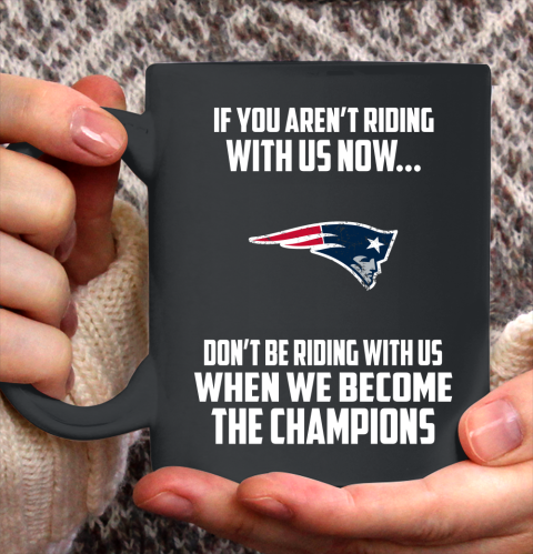 NFL New England Patriots Football We Become The Champions Ceramic Mug 11oz