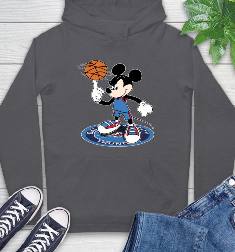 NBA Basketball Oklahoma City Thunder Cheerful Mickey Disney Shirt Hoodie 7