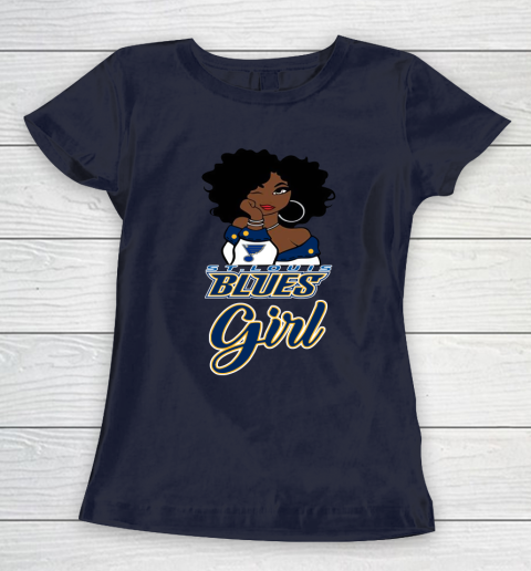 St.Louis Blues Girl NHL Women's T-Shirt 4