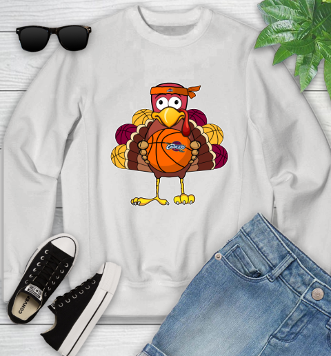 Cleveland Cavaliers Turkey thanksgiving day Youth Sweatshirt