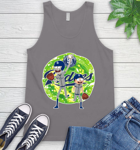 MLB San Diego Padres Rick And Morty Baseball Sports Tank Top 7