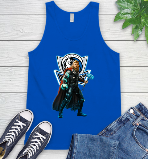 NBA Thor Avengers Endgame Basketball Dallas Mavericks Tank Top 5