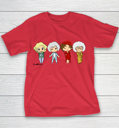 The Golden Girls  Chibis Youth T-Shirt 6