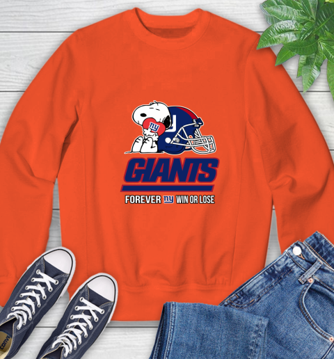NFL The Peanuts Movie Snoopy Forever Win Or Lose Football New York Giants 28