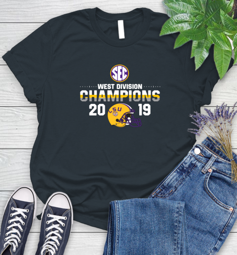 Awesome LSU Tigers West Division Champion 2019 Shirt 87
