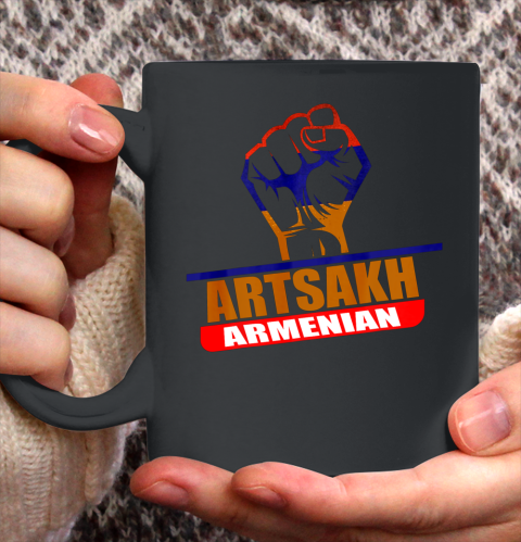 Artsakh Strong Artsakh is Armenia Armenian Flag GREAT Ceramic Mug 11oz