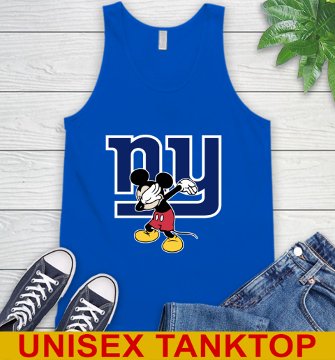 New York Giants NFL Football Dabbing Mickey Disney Sports Tank Top 5